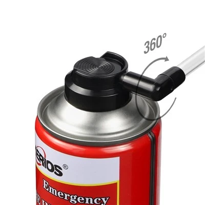 450ml Herios Tire Sealant With Air Compressor