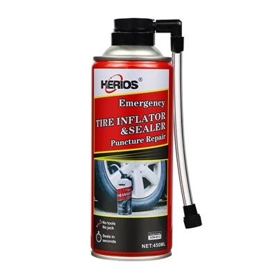 450ml Herios Tire Sealant With Air Compressor